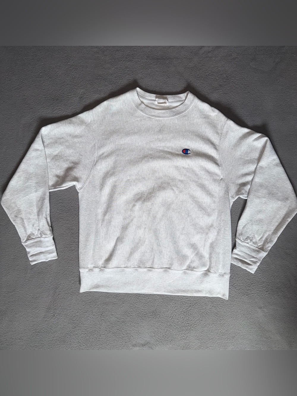 Vintage Champion Reverse Weave Men's Gray Crewneck Sweatshirt Size M